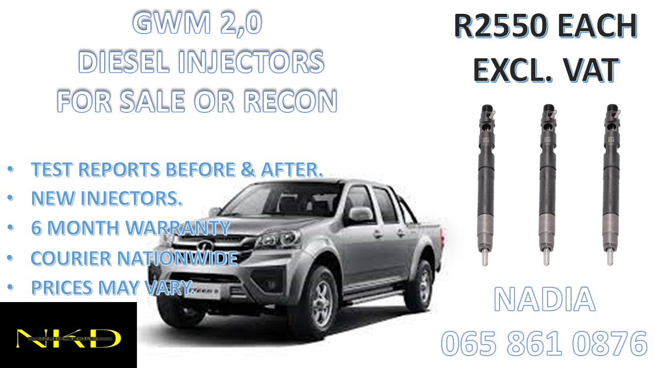 DIESEL INJECTORS FOR SALE FOR GWM 2.0 DELPHI - NATIONWIDE - Private Seller DIESEL INJECTORS FOR SALE FOR GWM 2.0 DELPHI - NATIONWIDE - Private Seller
