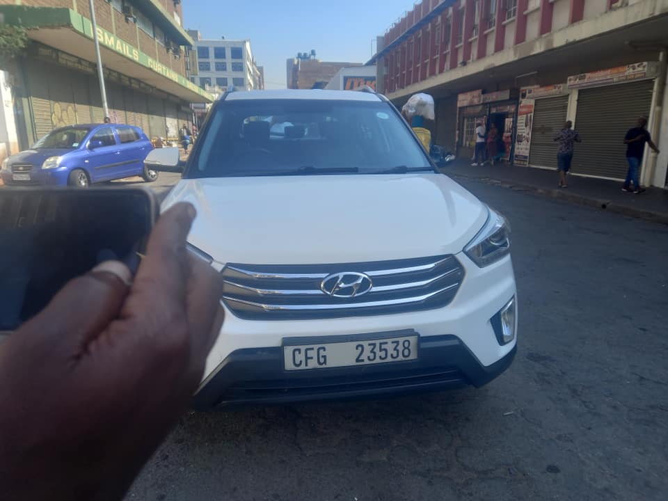 2019 HYUNDAI CRETA 1.6 PETROL, MANUAL TRANSMISSION, WHITE COLOUR