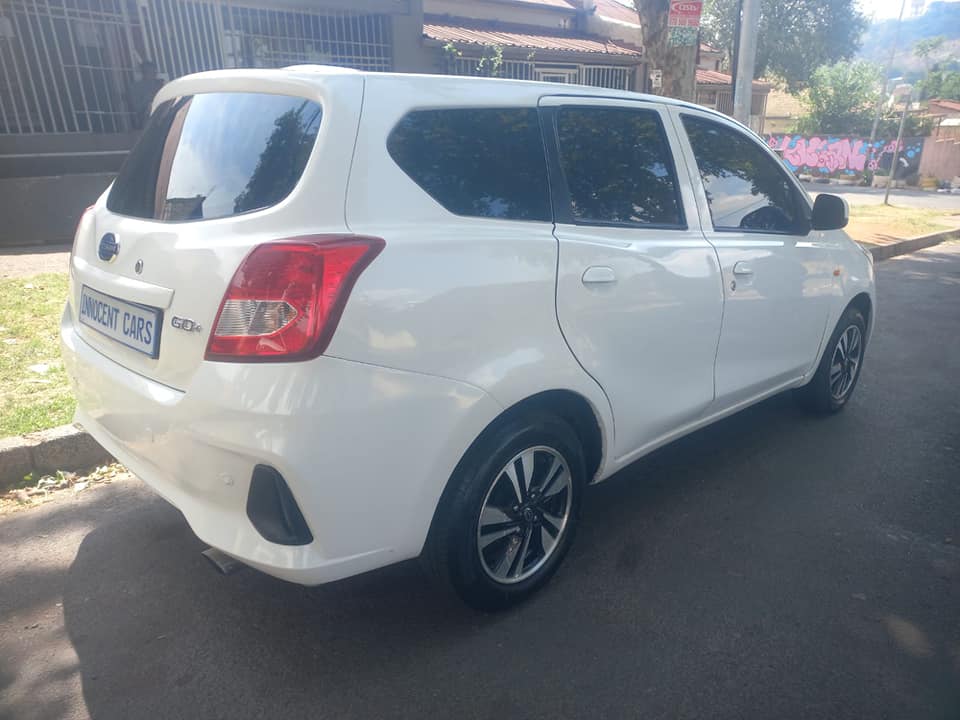 2020 DATSUN GO PLUS 1.2 PETROL, MANUAL, WHITE COLOR, MILEAGE  7SEATER, SK
