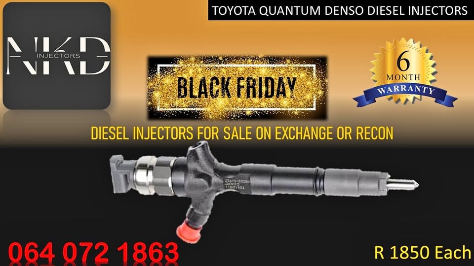 TOYOTA QUANTUM DIESEL INJECTORS FOR SALE | Junk Mail Marketplace