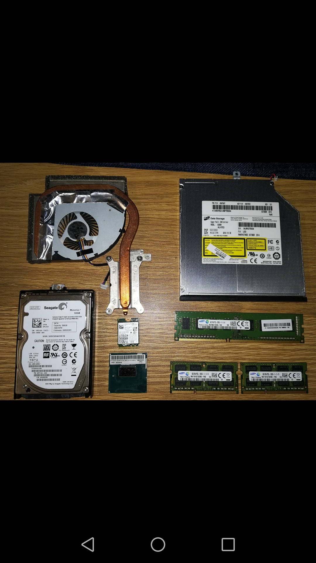 Laptop and pc spares