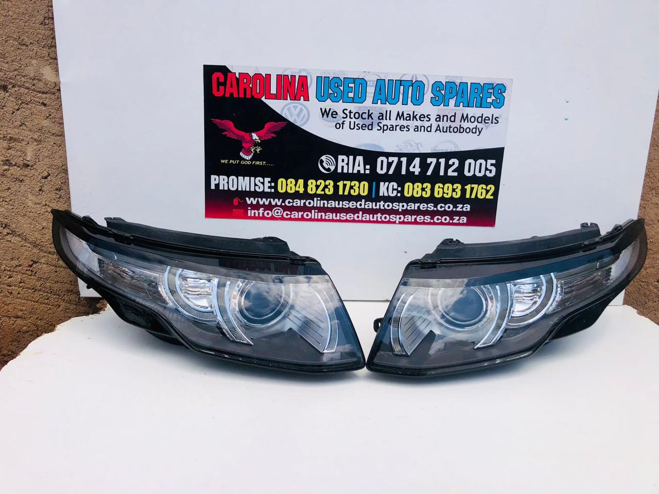 Range Rover Evoque L538 left and right side xenon headlight (restored ) - Private Seller