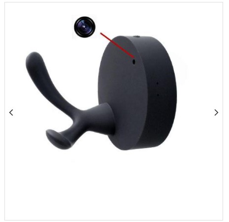 coat hook camera