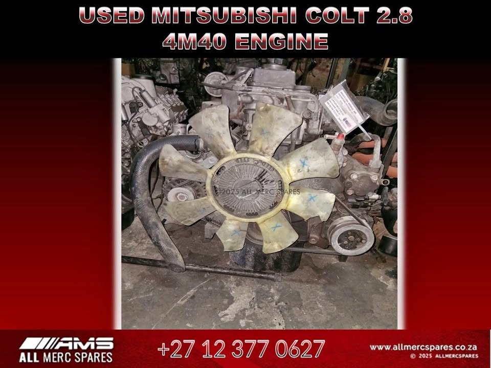 Mitsubishi Colt 2.8 4M40 Engine – Strong, Durable & Ready to Go - Private Seller Mitsubishi Colt 2.8 4M40 Engine – Strong, Durable & Ready to Go - Private Seller