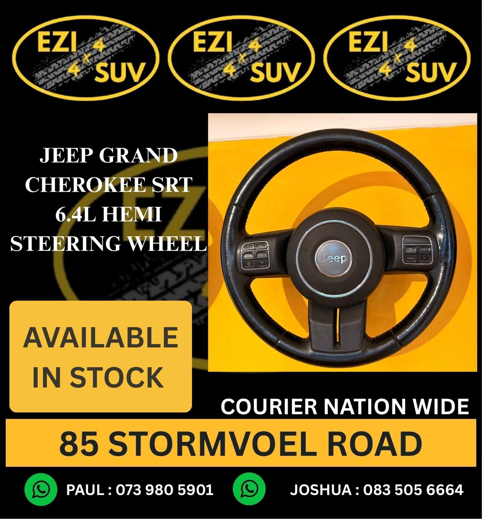 JEEP GRAND CHEROKEE SRT 6.4L HEMI STEERING WHEEL CONTACT F/PRICE - Private Seller JEEP GRAND CHEROKEE SRT 6.4L HEMI STEERING WHEEL CONTACT F/PRICE - Private Seller