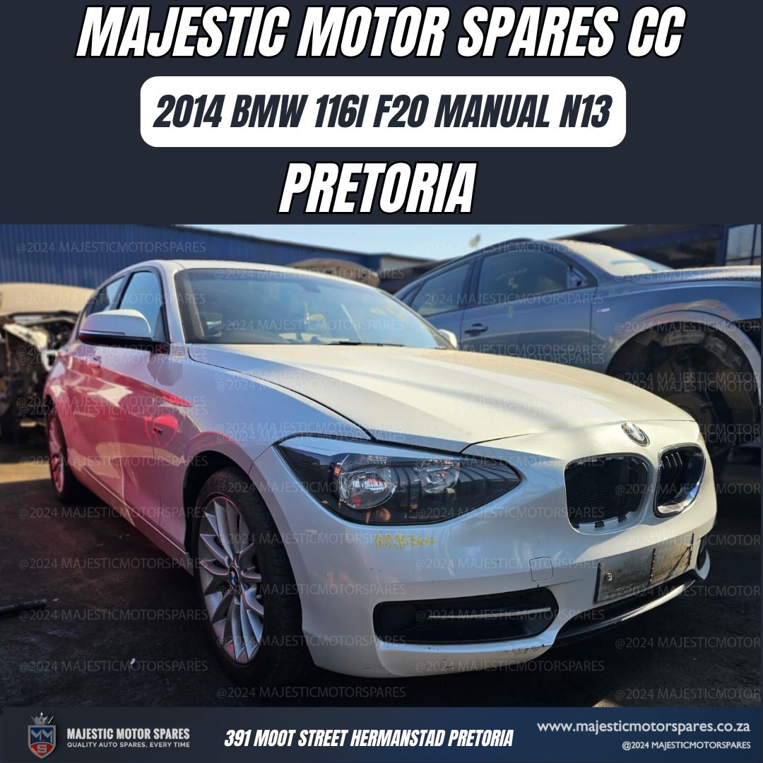 2014 BMW 116i F20 Stripping for Spares