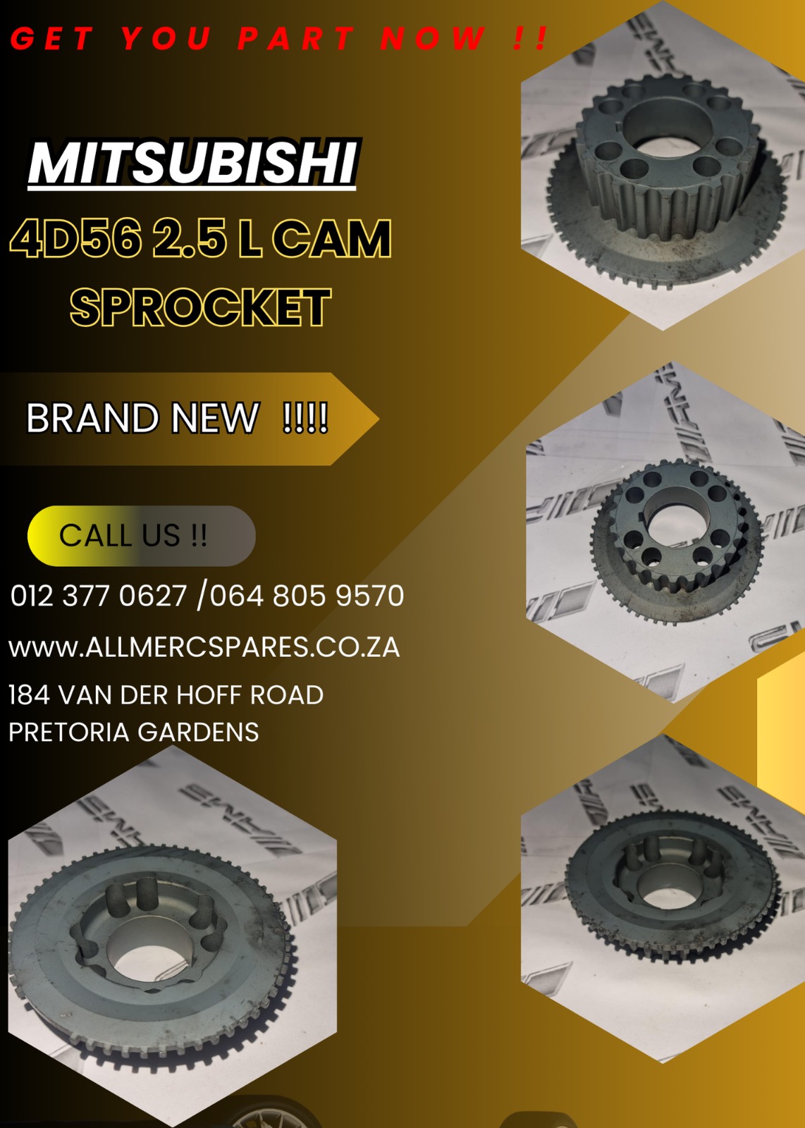 NEW Mitsubishi 4D56 2.5L Cam Sprocket – For Sale - Private Seller NEW Mitsubishi 4D56 2.5L Cam Sprocket – For Sale - Private Seller