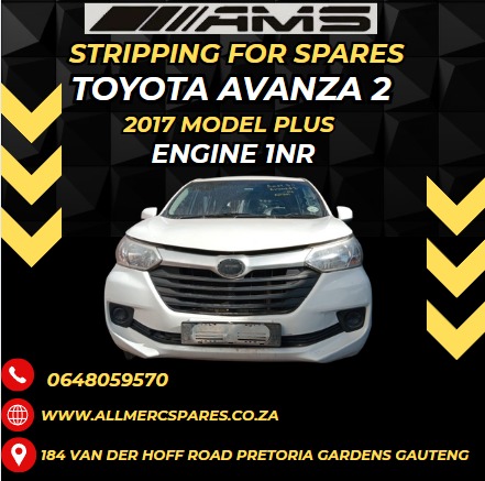 Toyota Avanza 2 Now Stripping 2017 – 1NR Engine Available - Private Seller Toyota Avanza 2 Now Stripping 2017 – 1NR Engine Available - Private Seller