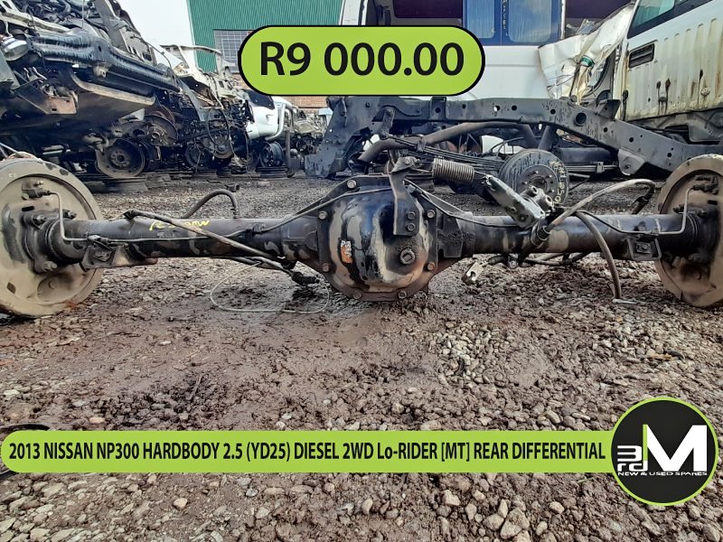2013 NISSAN NP300 HARDBODY 2.5 (YD25) DIESEL 2WD Lo-RIDER [MT REAR DIFFERENTIAL