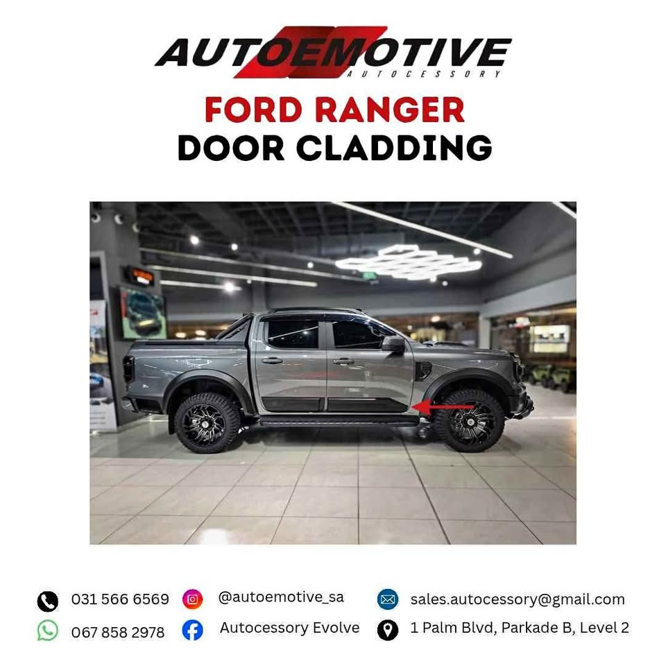 Ford Ranger Door Cladding - Private Seller Ford Ranger Door Cladding - Private Seller