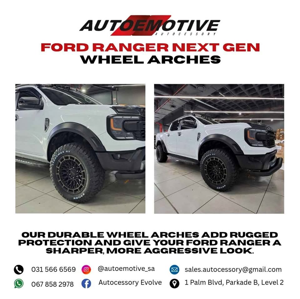FORD RANGER NEXT GEN WHEEL ARCHES COMPATIBLE - Private Seller FORD RANGER NEXT GEN WHEEL ARCHES COMPATIBLE - Private Seller
