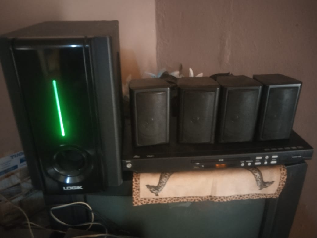 Home theatre system & TV