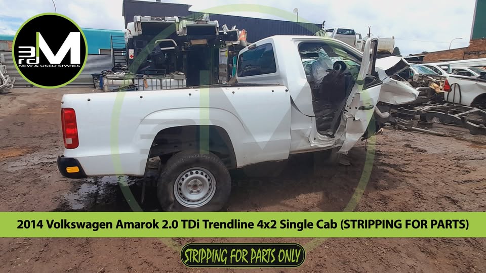 2014 VOLKSWAGEN AMAROK 2.0 TDi TRENDLINE 4x2 SINGLE CAB (STRIPPING FOR PARTS) - Private Seller 2014 VOLKSWAGEN AMAROK 2.0 TDi TRENDLINE 4x2 SINGLE CAB (STRIPPING FOR PARTS) - Private Seller