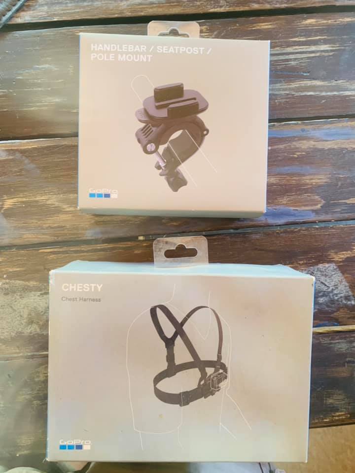 BRAND NEW GO PRO  chest harness and handlebar mount