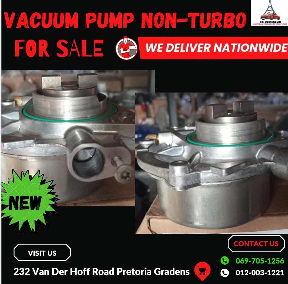 New Non-Turbo Vacuum Pump, No Big Deal... - Private Seller New Non-Turbo Vacuum Pump, No Big Deal... - Private Seller