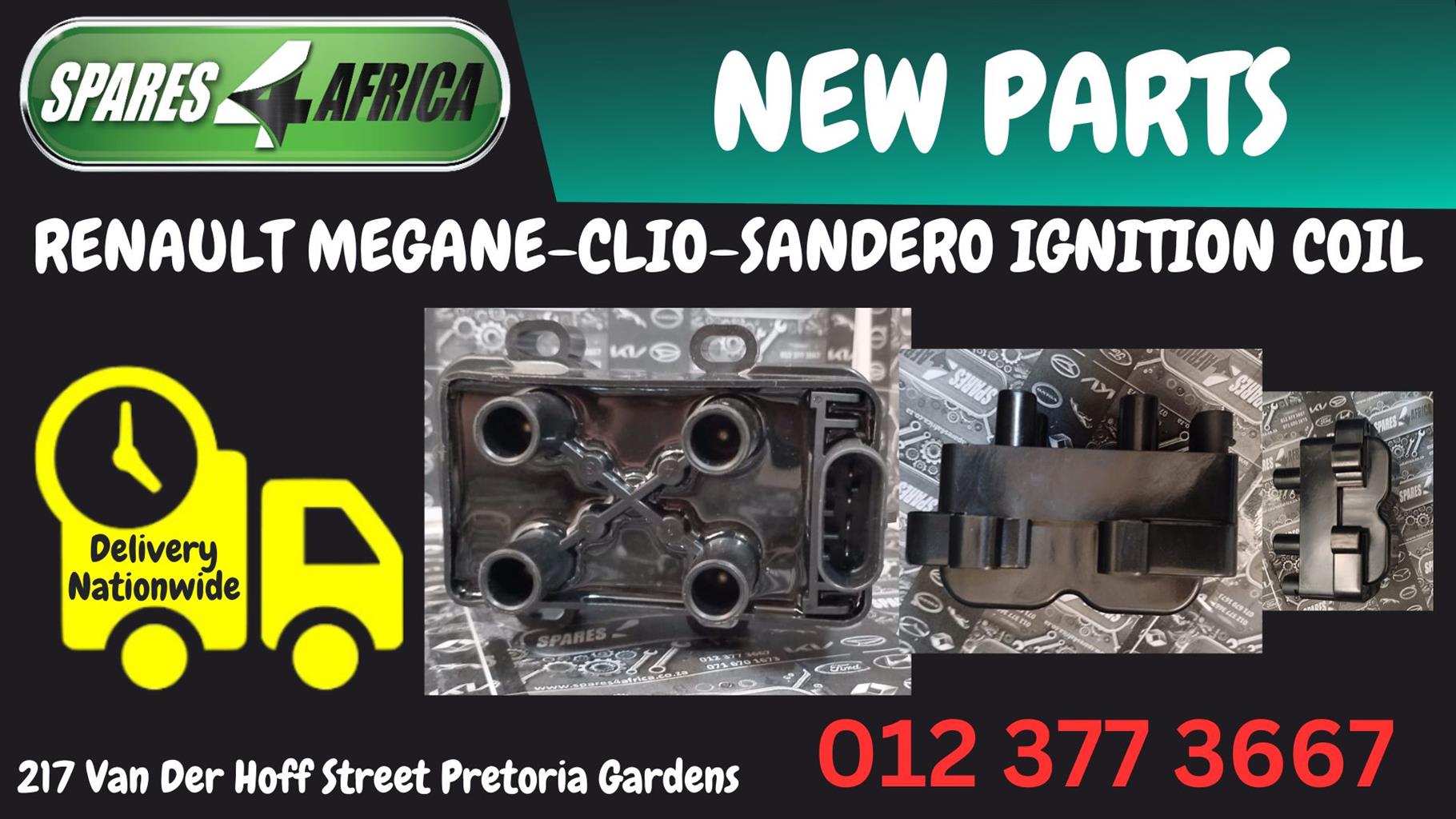 RENAULT MEGANE-CLIO-SANDERO IGNITION COIL – BRAND NEW - Private Seller RENAULT MEGANE-CLIO-SANDERO IGNITION COIL – BRAND NEW - Private Seller