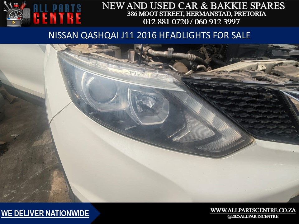 For sale: Nissan Qashqai J11 2016 headlights – in great used condition