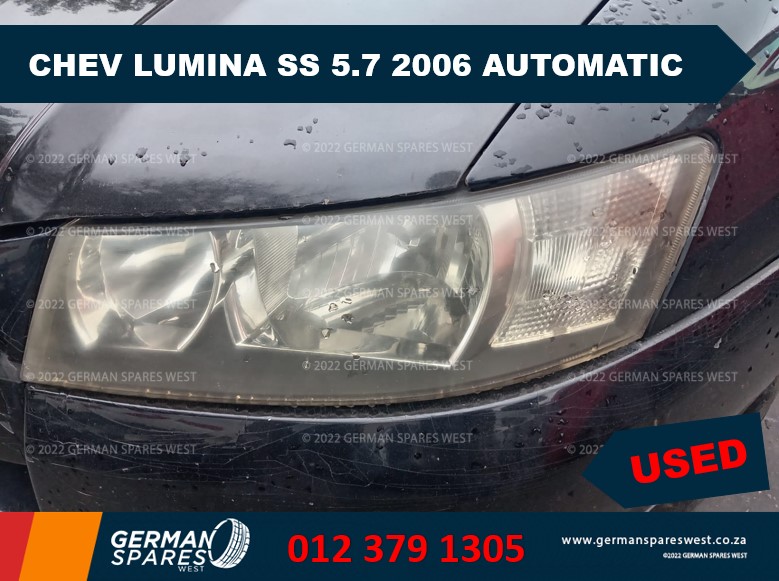 2006 CHEV LUMINA SS 5.7 STRIPPING FOR SPARES - Private Seller 2006 CHEV LUMINA SS 5.7 STRIPPING FOR SPARES - Private Seller