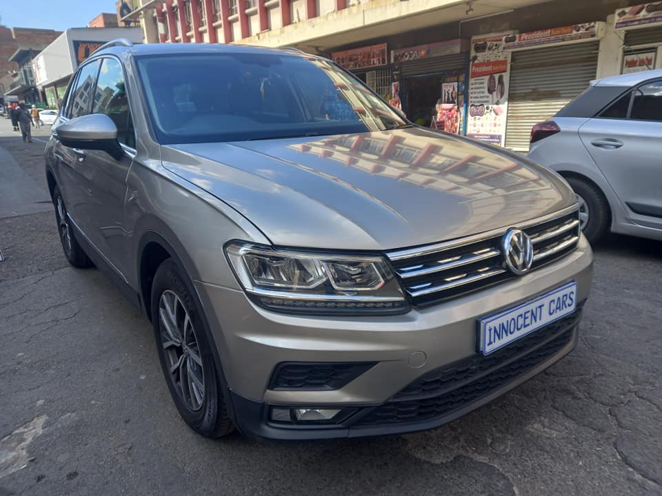 2018 VW TIGUAN 1.4TSi PETROL, SUV AUTOMATIC, GREY COLOUR, MILEAGE 48000KM