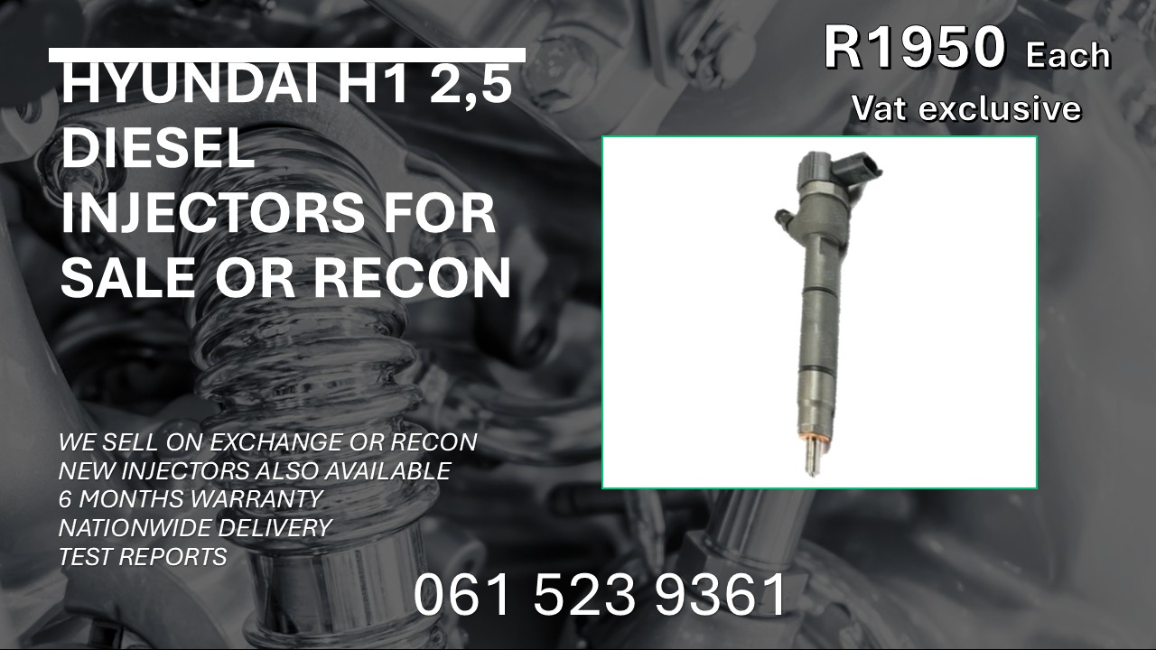 HYUNDAI H1 2.5 DIESEL INJECTORS FOR SALE WITH TEST REPORTS - Private Seller HYUNDAI H1 2.5 DIESEL INJECTORS FOR SALE WITH TEST REPORTS - Private Seller