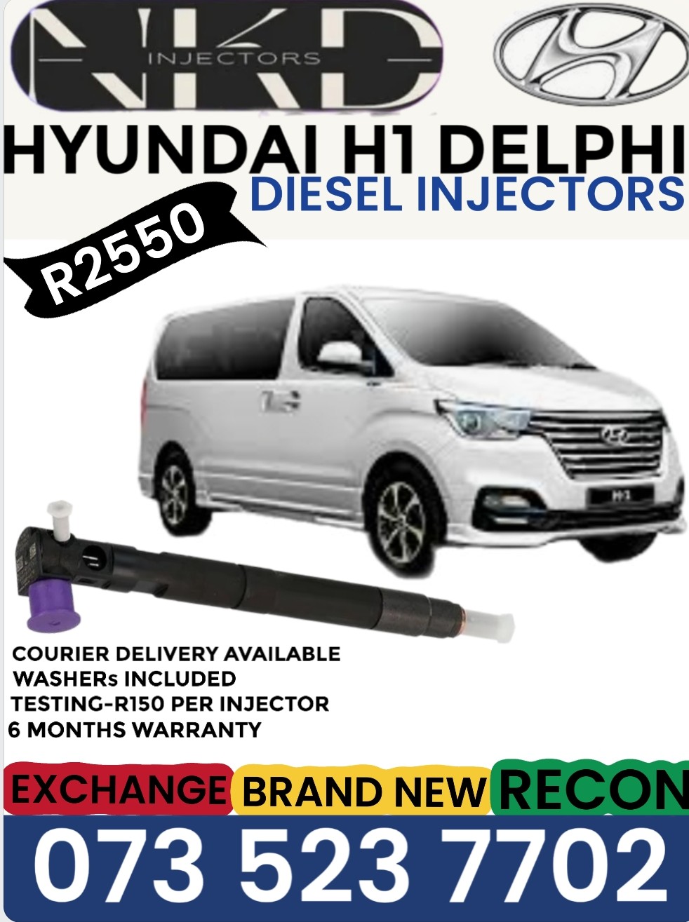 Hyundai H1 Delphi Diesel injectors - Private Seller Hyundai H1 Delphi Diesel injectors - Private Seller