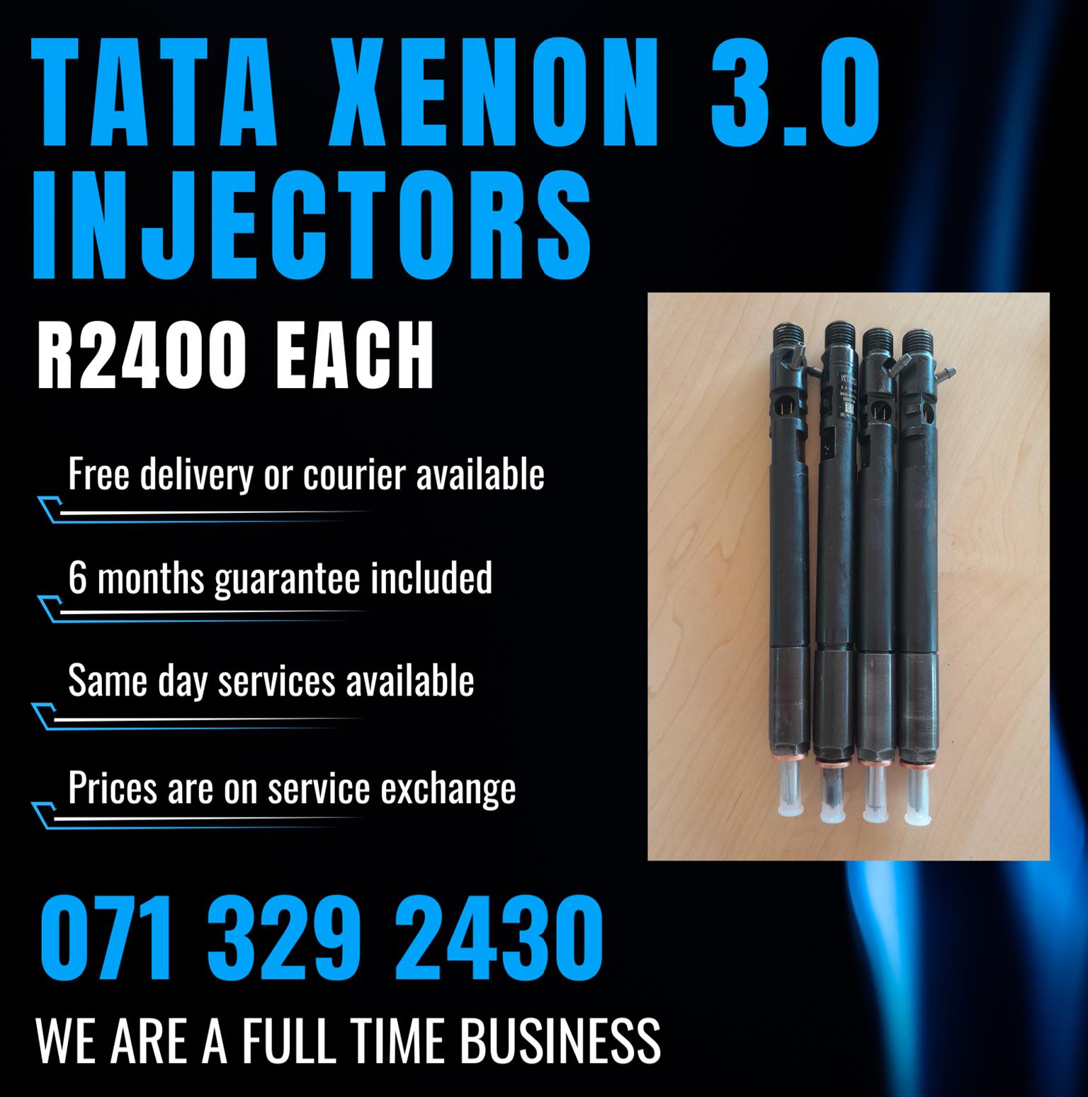 TATA XENON 3.0 INJECTORS FOR SALE WITH WARRANTY - Private Seller TATA XENON 3.0 INJECTORS FOR SALE WITH WARRANTY - Private Seller
