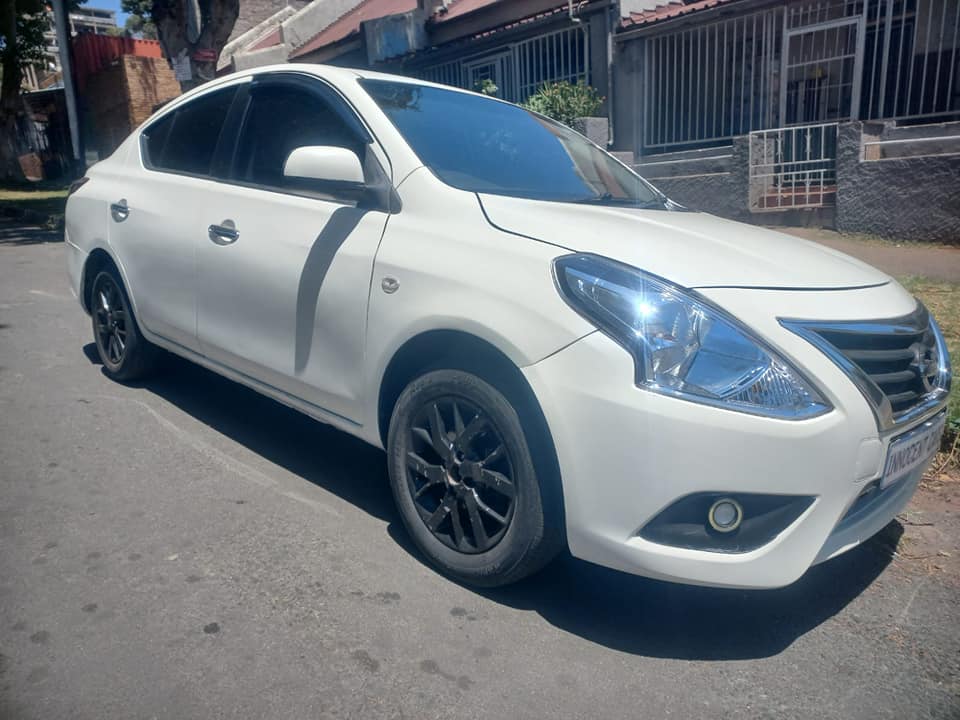 2017 NISSAN ALMERA SEDAN 1.5 PETROL, MANUAL, WHITE COLOR, MILEAGE 78000KMS