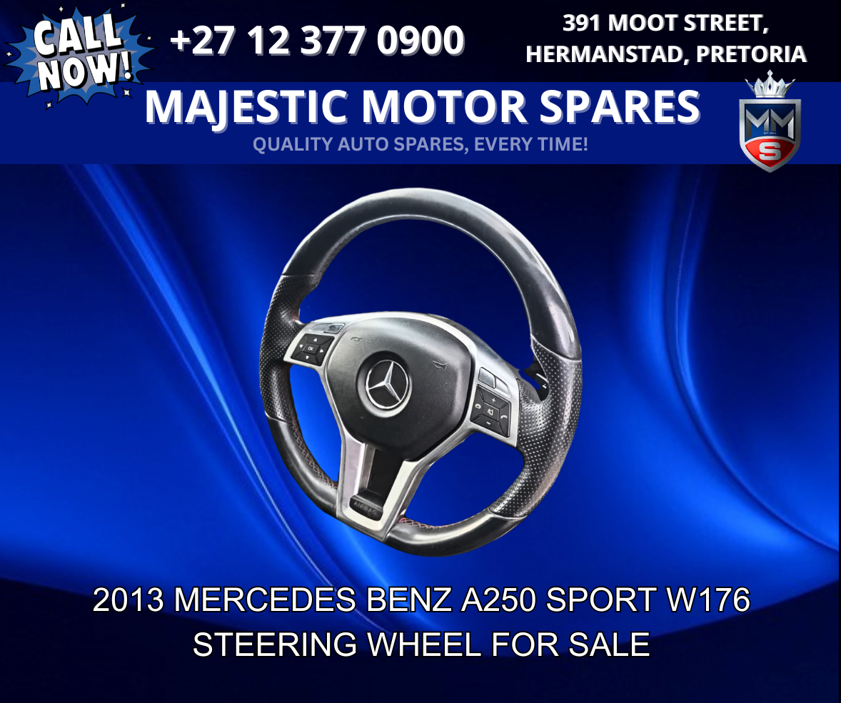 2013 Mercedes A250 Sport W176 Steering Wheel – Genuine Used - Private Seller 2013 Mercedes A250 Sport W176 Steering Wheel – Genuine Used - Private Seller