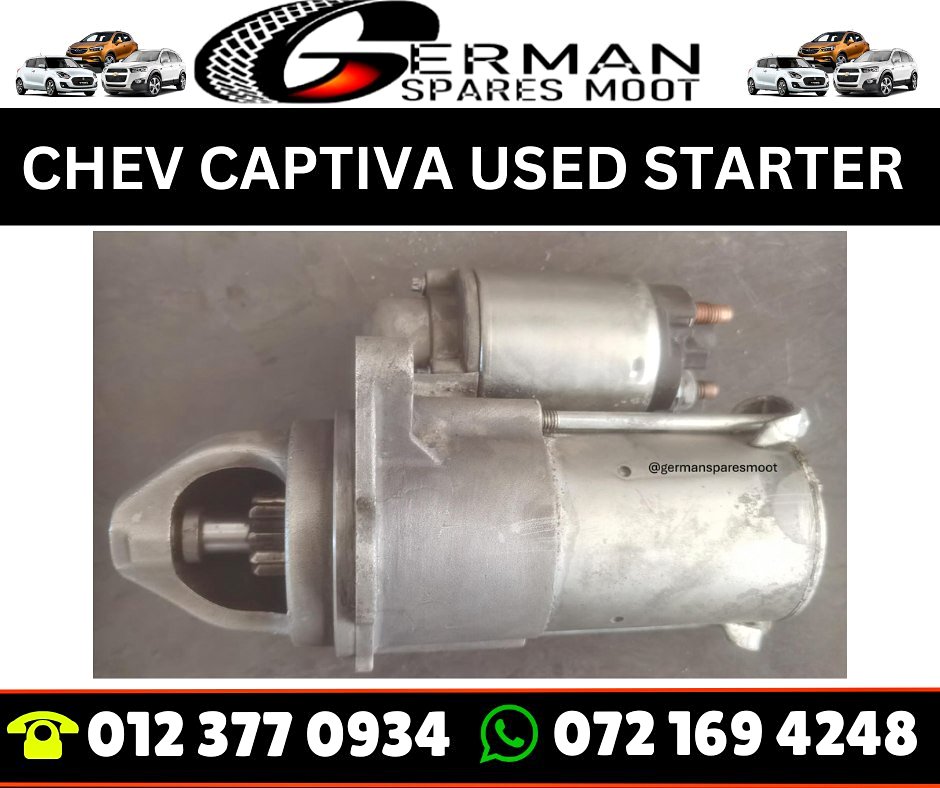 Chev Captiva Used Starter - Private Seller