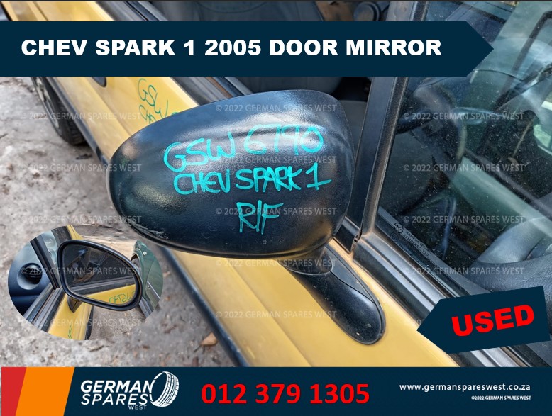 CHEV SPARK 1 2005 USED DOOR MIRROR FOR SALE - Private Seller CHEV SPARK 1 2005 USED DOOR MIRROR FOR SALE - Private Seller