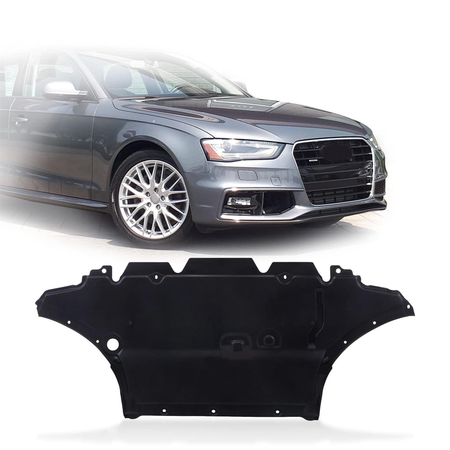 Audi A4 B8 2009–2012 Engine Undertray Shield 8K0 863 820AB / 8K0 863 825 | OEM R - Private Seller