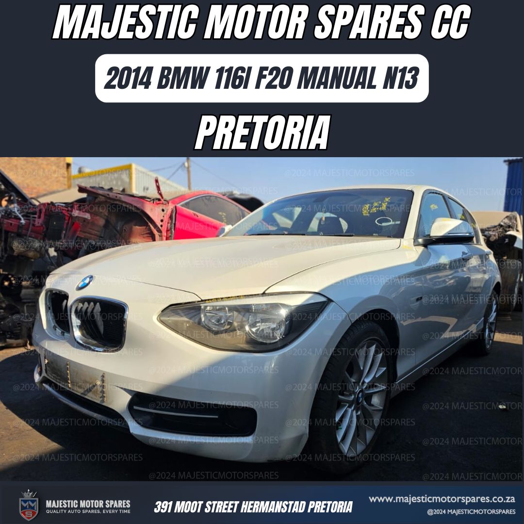 2014 BMW 116i F20 Stripping for Spares