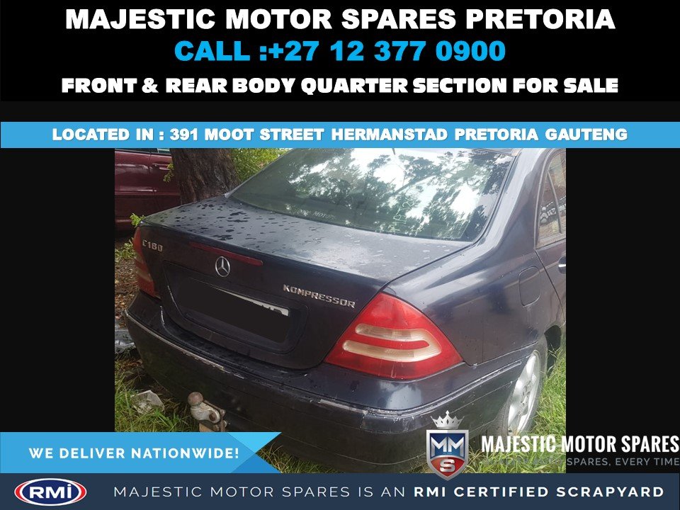 Mercedes Benz Merc C180 W203 2003 quarter section front and rear for sale - Private Seller Mercedes Benz Merc C180 W203 2003 quarter section front and rear for sale - Private Seller