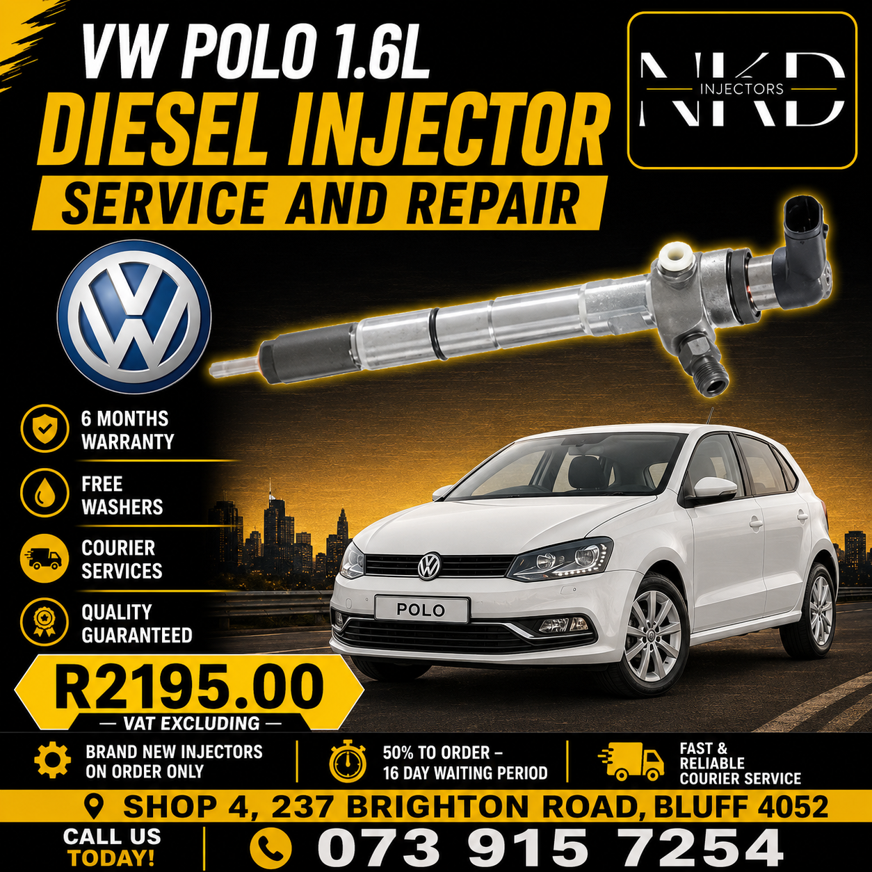 Repair_VW_Polo_1.6L_Injectors - Private Seller Repair_VW_Polo_1.6L_Injectors - Private Seller