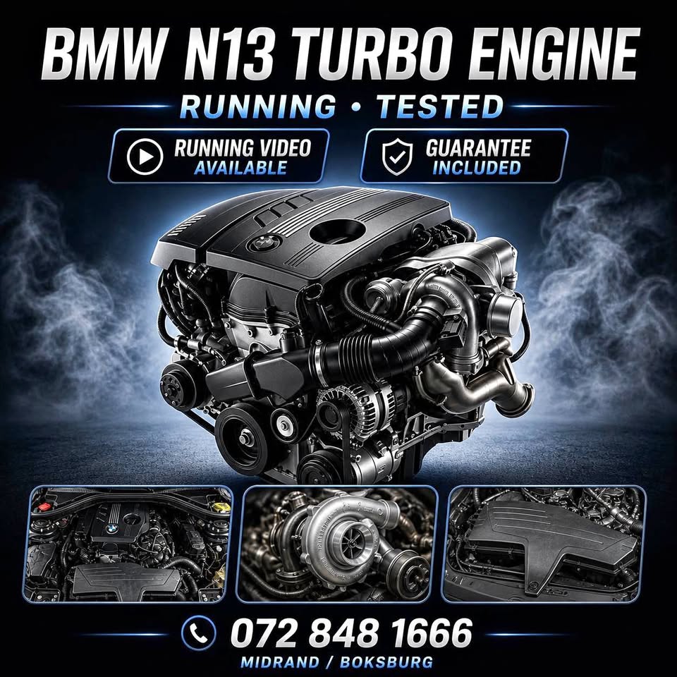 BMW N13 TURBO ENGINE – RUNNING & TESTED Running video available - Private Seller BMW N13 TURBO ENGINE – RUNNING & TESTED Running video available - Private Seller