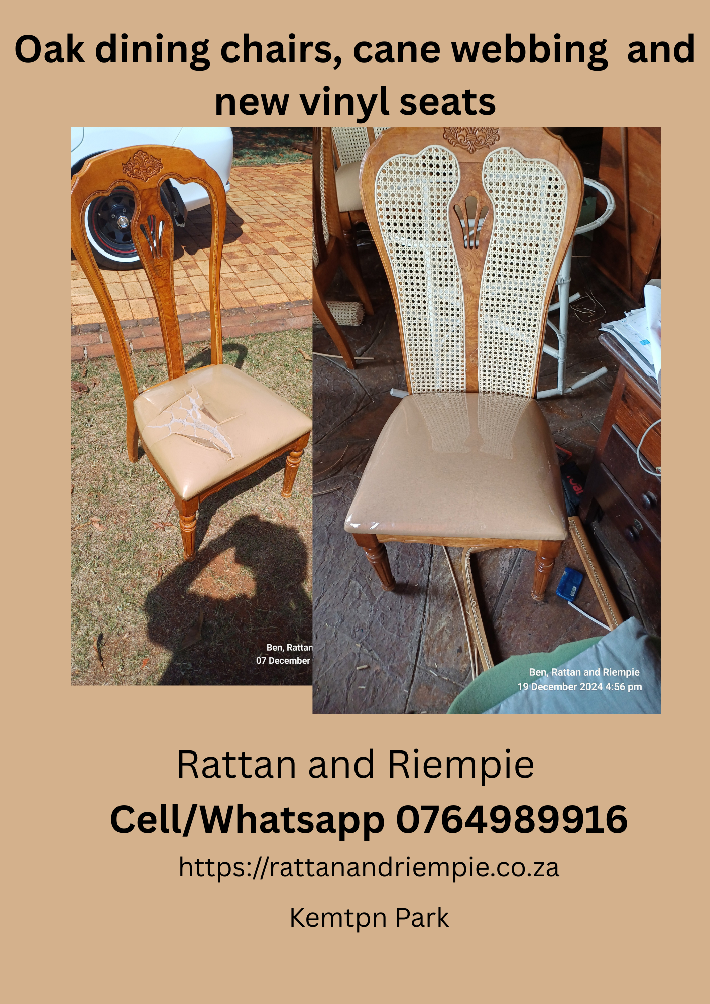 Chair riempies, chair cane and rattan webbing Chair riempies, chair cane and rattan webbing