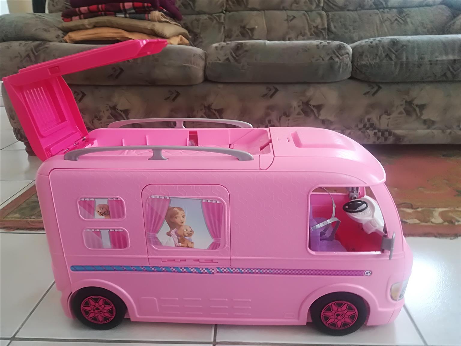 barbie camper van toy