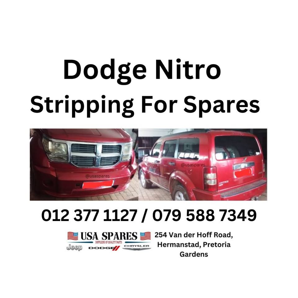 Dodge Nitro Stripping for Spares - Private Seller Dodge Nitro Stripping for Spares - Private Seller