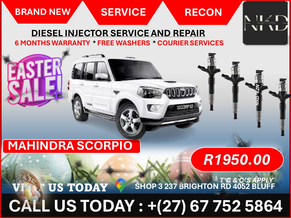 Mahindra Scorpio Diesel injectors - Private Seller Mahindra Scorpio Diesel injectors - Private Seller