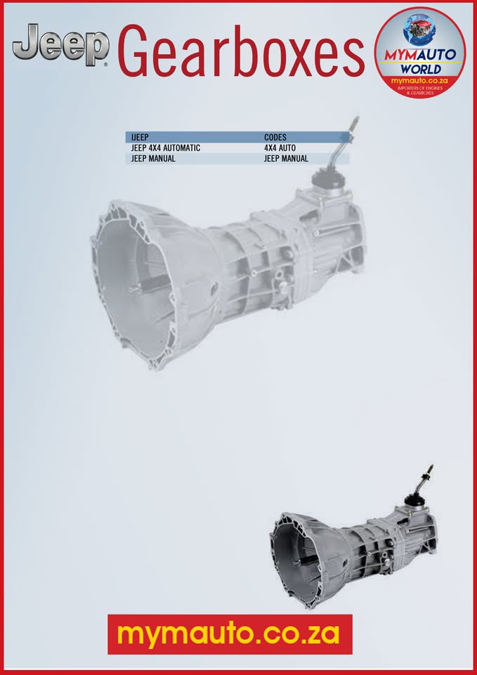 MYM IMPORTER OF SECOND HAND JEEP ENGINES AND GEARBOXES - Private Seller MYM IMPORTER OF SECOND HAND JEEP ENGINES AND GEARBOXES - Private Seller