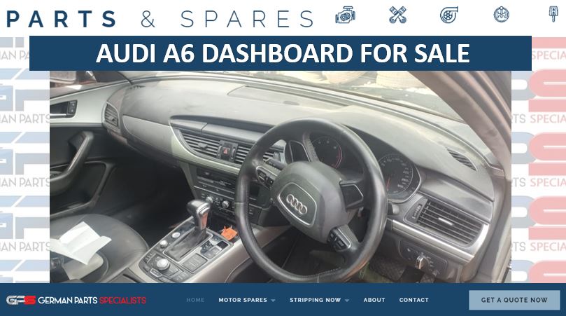AUDI A6 DASHBOARD FOR SALE - Private Seller AUDI A6 DASHBOARD FOR SALE - Private Seller