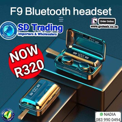 True Wireless Earbuds with Powerbank F9-5