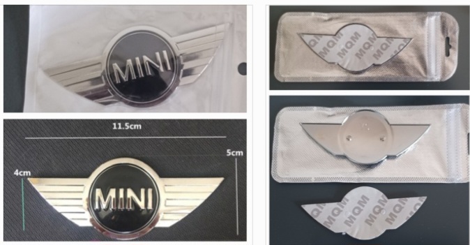 Mini Cooper bonnet and boot badges - Private Seller Mini Cooper bonnet and boot badges - Private Seller