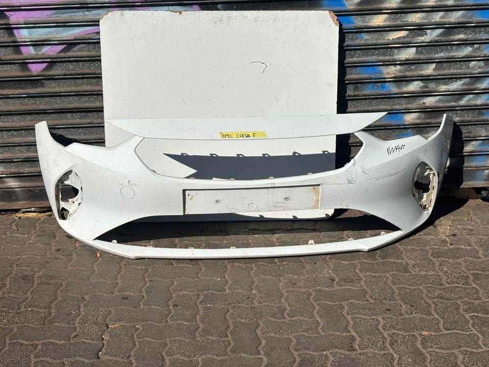 Opel Corsa F front bumper shell [WHITE color] FOR SELL NOW - Private Seller