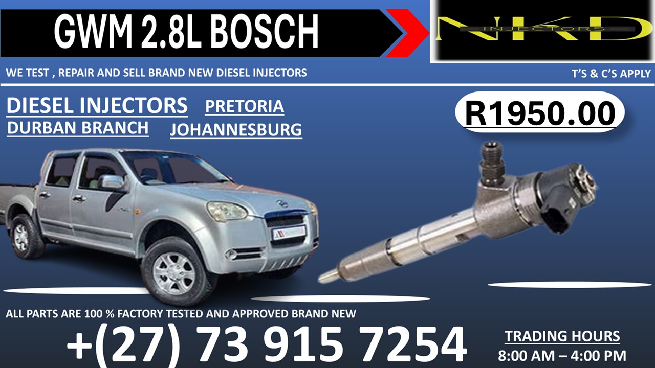 Injectors 2.5L GWM STEED 5 TO RECON ON SALE - Private Seller Injectors 2.5L GWM STEED 5 TO RECON ON SALE - Private Seller