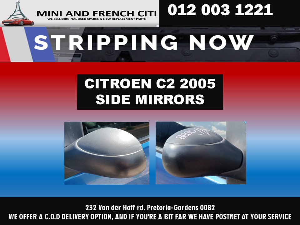 2005 Citroen C2 door mirror for sale used - Private Seller 2005 Citroen C2 door mirror for sale used - Private Seller