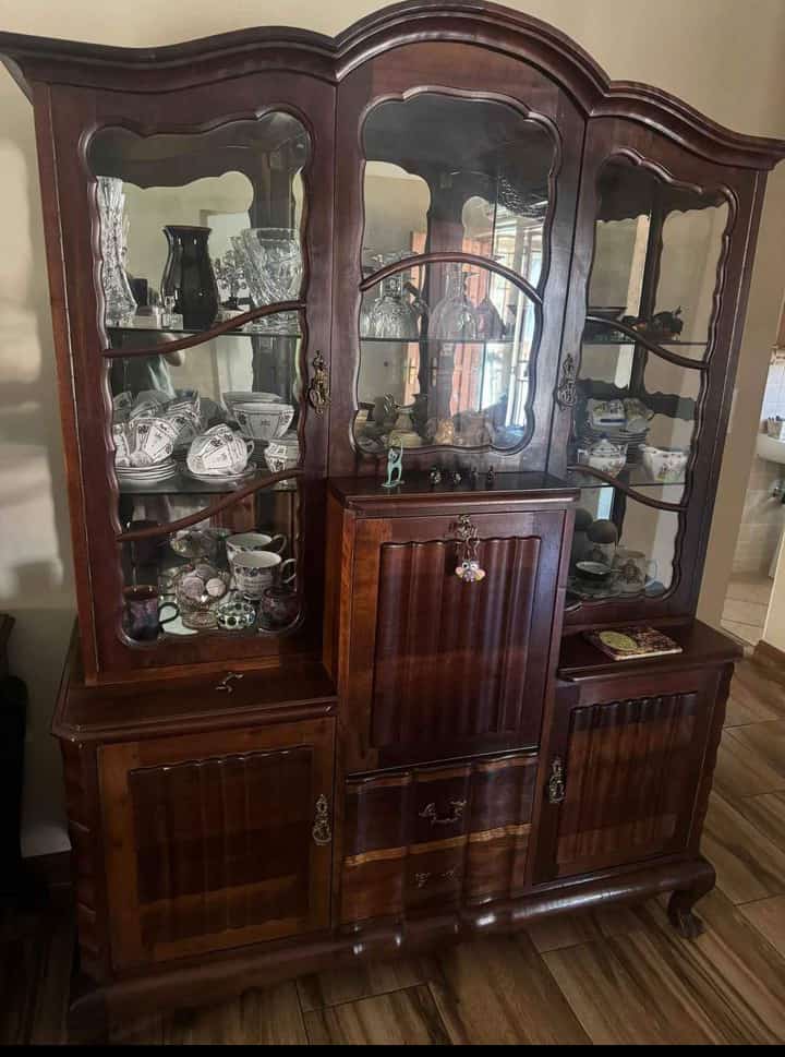 Antique Wood Showcase Antique Wood Showcase