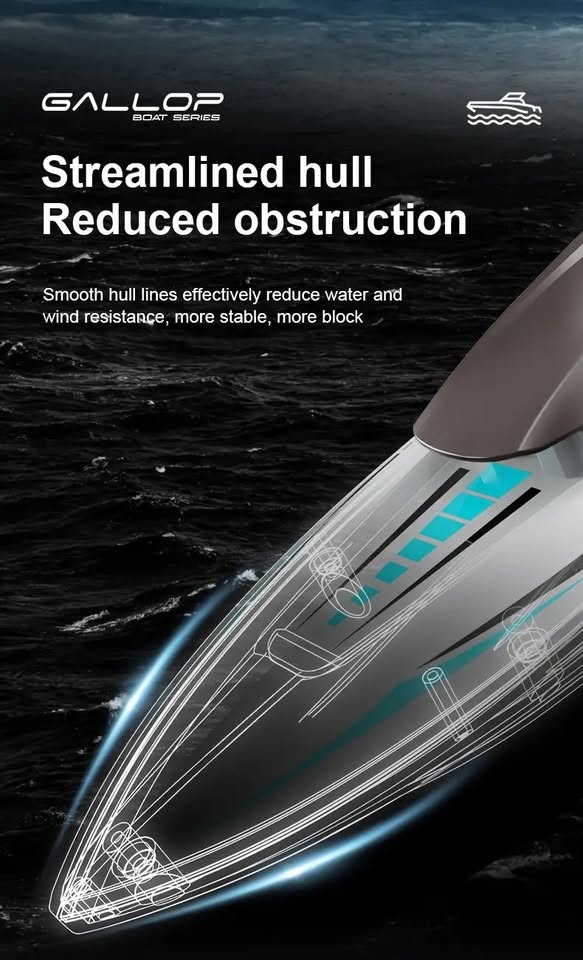 RC GALLOP B5 SPEEDBOAT REMOTE CONTROL TOY