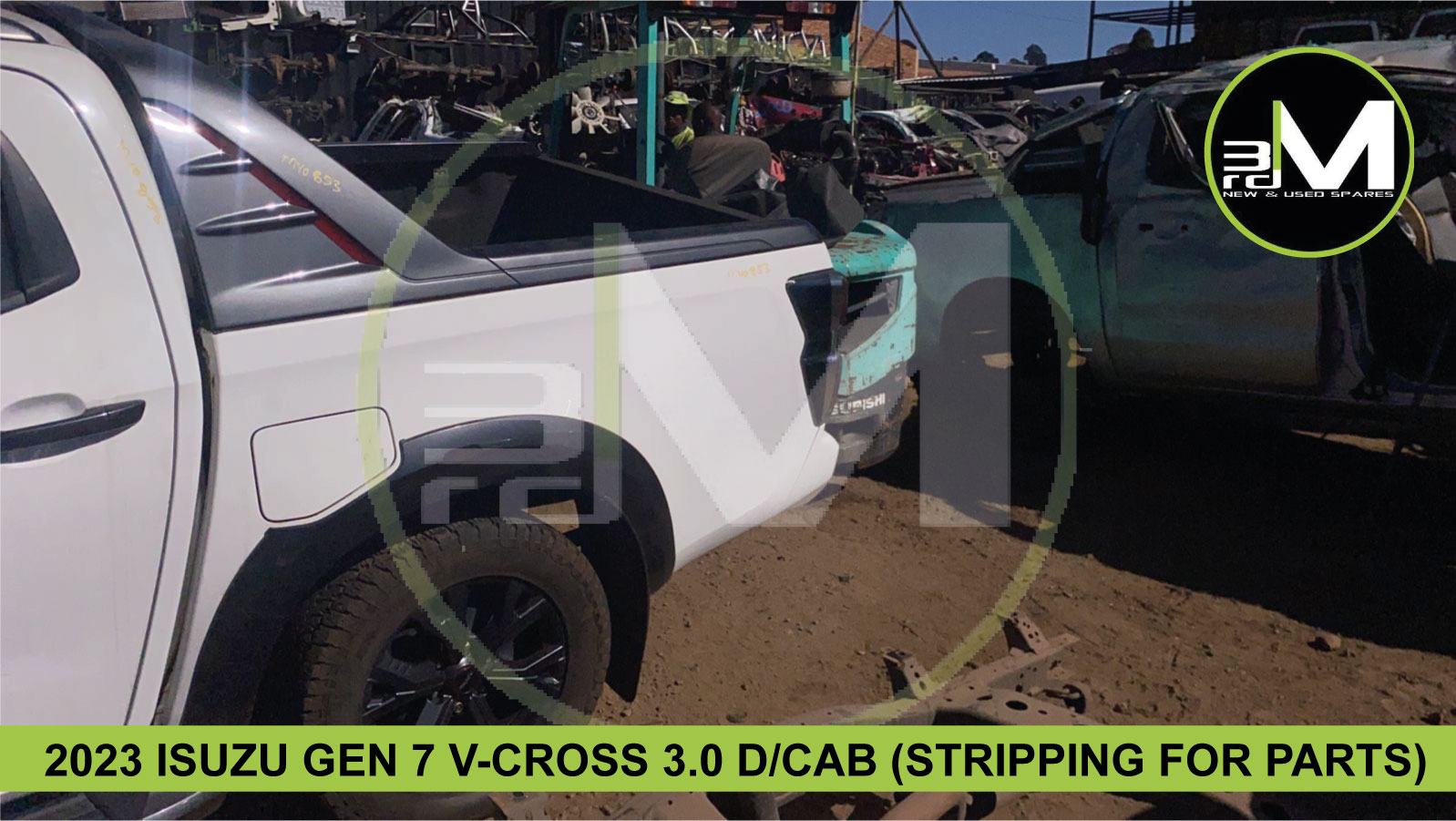 2023 ISUZU GEN 7 V-CROSS 3.0 D/CAB (STRIPPING FOR PARTS)
