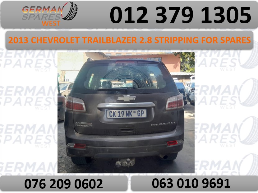 2013 Chev Trailblazer 2.8 StrIppong for Spares - Private Seller